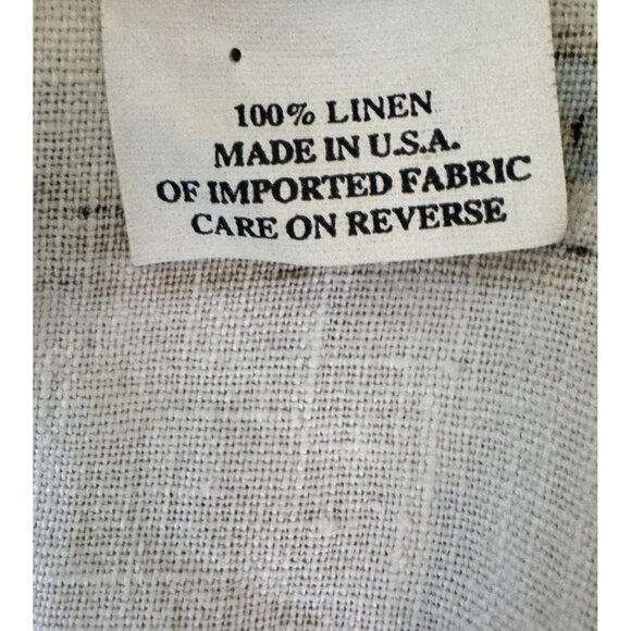 Hot Cotton Marc Ware Womens 1X Beach Island White Linen Top Cottagecore Resort - Picture 11 of 14